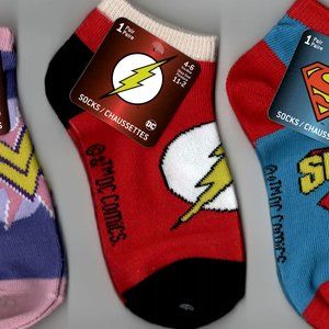 Pack of three of DC Comics socks - Size 11 - 2
